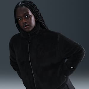Nike Sportswear Essential Women's High-Pile Fleece Jacket (Plus